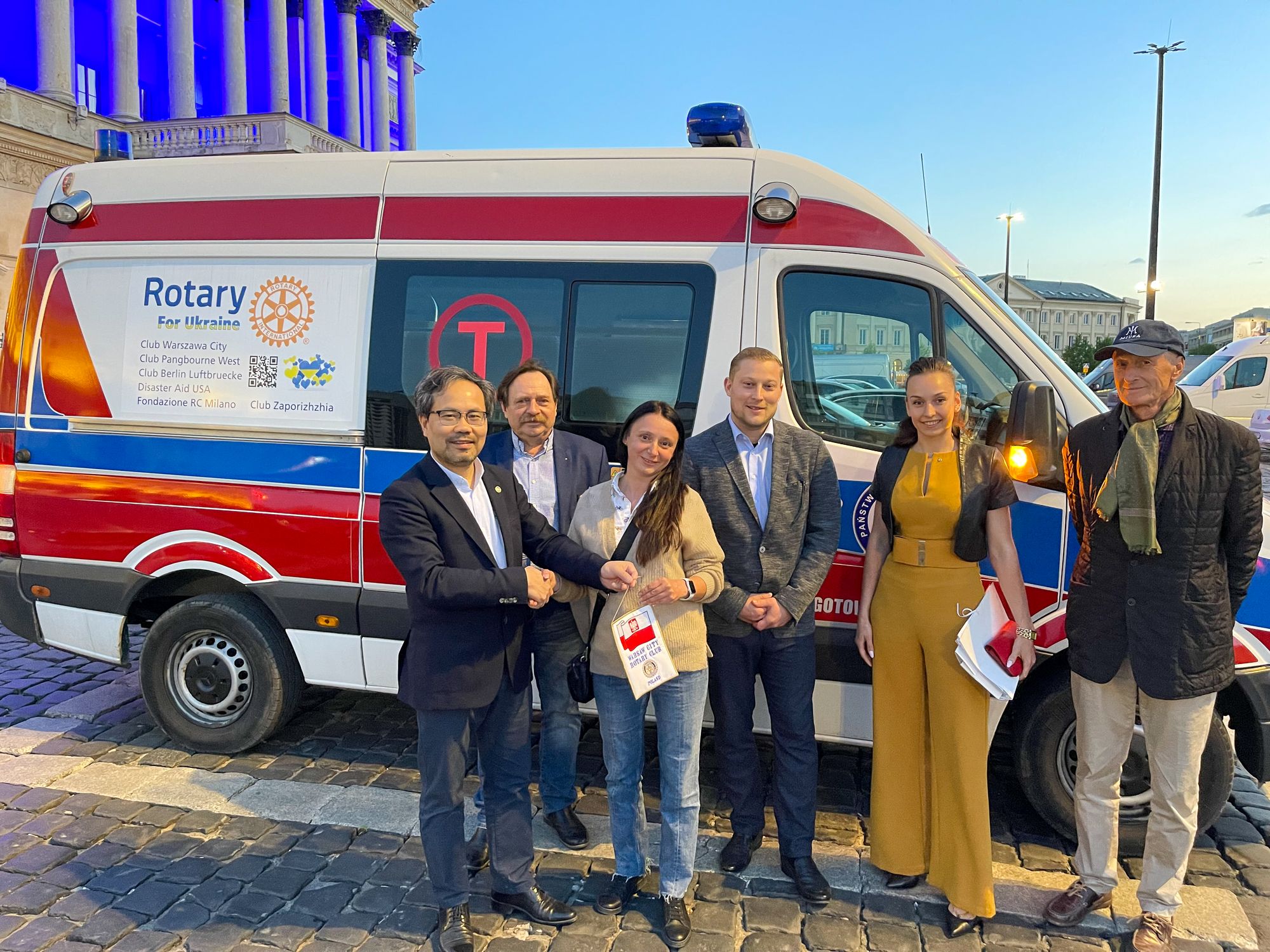 DAUSA and Rotary Clubs send aid to Ternopil & Zaporizhzhia, Ukraine
